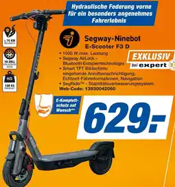 Expert Segway-Ninebot E-Scooter F3 D Angebot