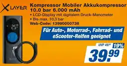 Expert ✗LAYER Kompressor Mobiler Akkukompressor 10.0 bar 6.000 mAh Angebot