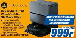 Expert Roborock Saugroboter mit Wischfunktion S8 MaxV Ultra Angebot