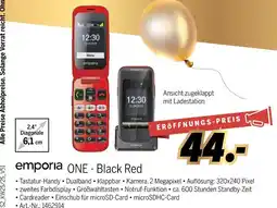 MEDIMAX Emporia one - black red Angebot