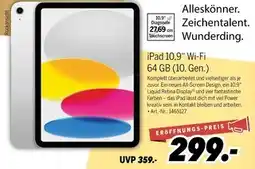 MEDIMAX Apple ipad 10,9 wi-fi 64 gb (10. gen.) Angebot