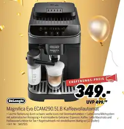 MEDIMAX Delonghi magnifica evo ecam290.51.b kaffeevollautomat Angebot