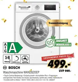 MEDIMAX Bosch waschmaschine wan2820ep Angebot