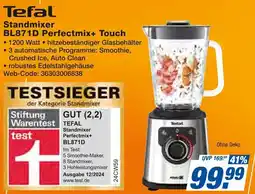 Expert Tefal Standmixer BL871D Perfectmix+ Touch Angebot