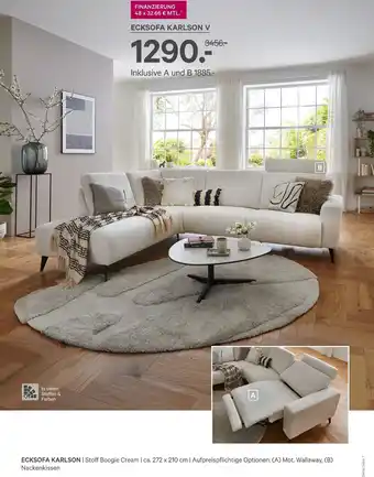 Kabs Polsterwelt Ecksofa karlson v Angebot