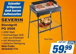 Expert SEVERIN Standgrill PG 8566 Angebot