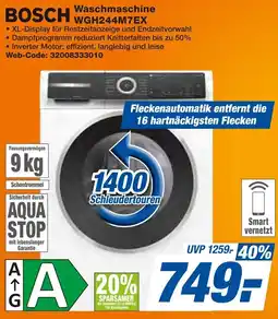 Expert BOSCH Waschmaschine WGH244M7EX Angebot