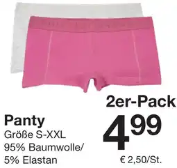 Zeeman Panty Angebot