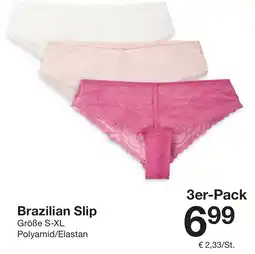 Zeeman Brazilian Slip Angebot