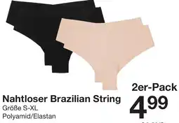 Zeeman Nahtloser Brazilian String Angebot