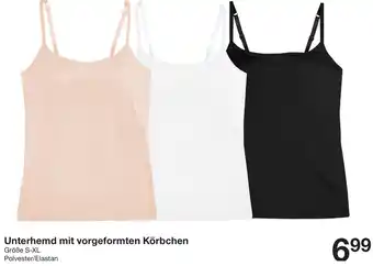 Zeeman Unterhemd mit vorgeformten Körbchen Angebot