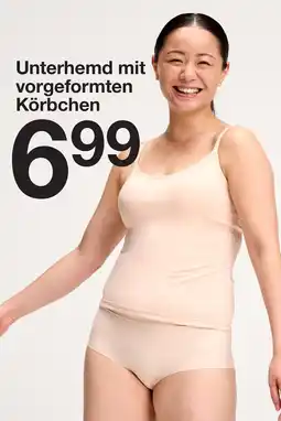 Zeeman Unterhemd mit vorgeformten Körbchen Angebot