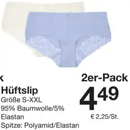 Zeeman Hüftslip Angebot