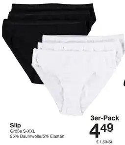 Zeeman Slip Angebot