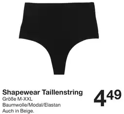 Zeeman Shapewear Taillenstring Angebot