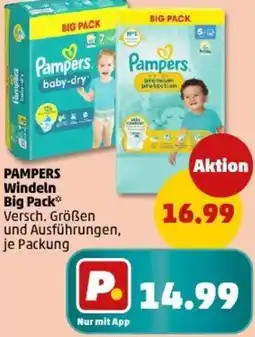 PENNY Pampers Windeln Big Pack Angebot