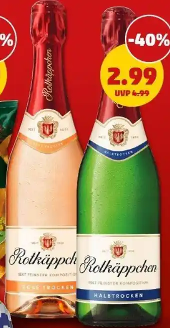 PENNY ROTKÄPPCHEN Sekt Angebot