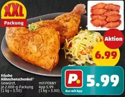PENNY Frische Hähnchenschenkel Angebot