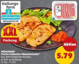 PENNY MÜHLENHOF Frische Schweine-Minutensteaks Angebot