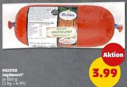 PENNY MEISTER Jagdwurst Angebot