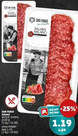 PENNY SAN FABIO Salami Angebot