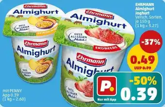 PENNY EHRMANN Almighurt Joghurt Angebot