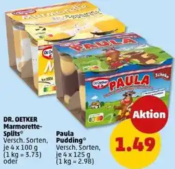 PENNY DR. OETKER Marmorette Splits oder Paula Pudding Angebot