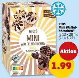 PENNY RIOS Mini Waffelhörnchen Angebot