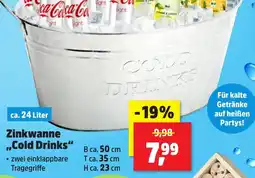 Thomas Philipps Zinkwanne ,,Cold Drinks" Angebot