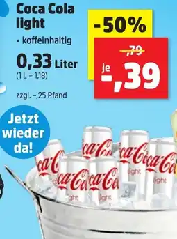 Thomas Philipps Coca Cola light Angebot