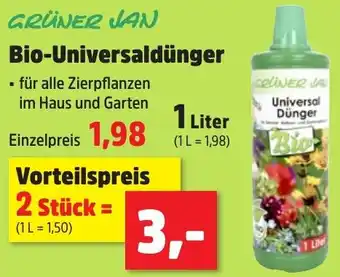 Thomas Philipps GRÜNER JAN Bio-Universaldünger Angebot