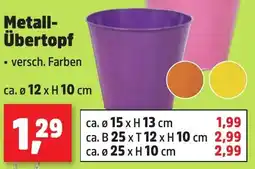 Thomas Philipps Metall Übertopf Angebot