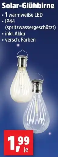 Thomas Philipps Solar-Glühbirne Angebot