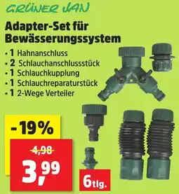 Thomas Philipps GRÜNER JAN Adapter-Set für Bewässerungssystem Angebot