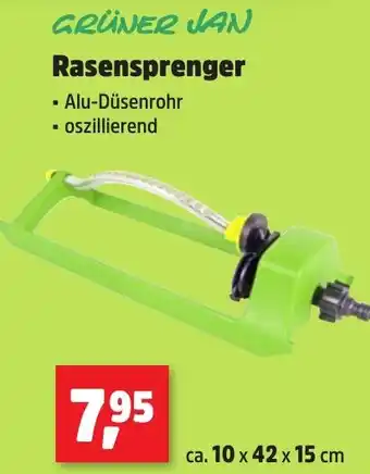 Thomas Philipps GRÜNER JAN Rasensprenger Angebot