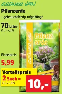 Thomas Philipps GRÜNER JAN Pflanzerde Angebot