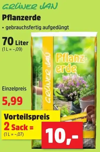 Thomas Philipps GRÜNER JAN Pflanzerde Angebot