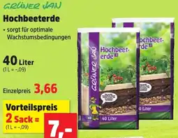 Thomas Philipps GRÜNER JAN Hochbeeterde Angebot