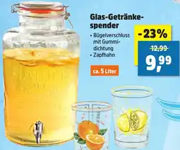Thomas Philipps Glas-Getränkespender Angebot