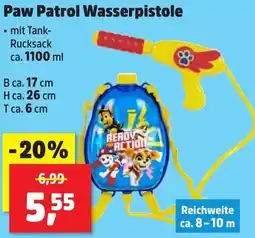 Thomas Philipps Paw Patrol Wasserpistole Angebot
