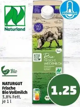 PENNY NATURGUT Frische Bio Vollmilch Angebot