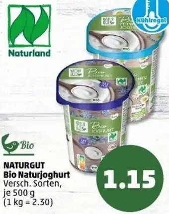 PENNY NATURGUT Bio Naturjoghurt Angebot