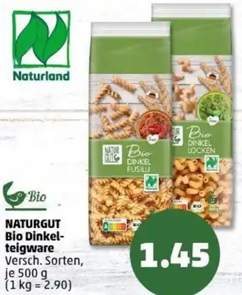 PENNY NATURGUT Bio Dinkelteigware Angebot