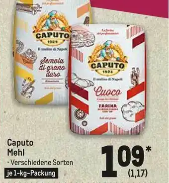 METRO Caputo Mehl Angebot