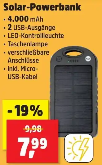 Thomas Philipps Solar-Powerbank Angebot