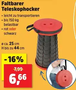 Thomas Philipps Faltbarer Teleskophocker Angebot