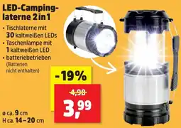 Thomas Philipps LED-Campinglaterne 2in1 Angebot