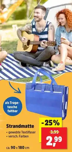 Thomas Philipps Strandmatte Angebot