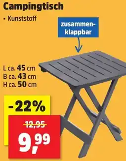 Thomas Philipps Campingtisch Angebot