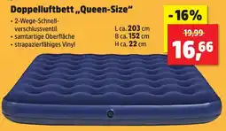 Thomas Philipps Doppelluftbett ,,Queen-Size" Angebot